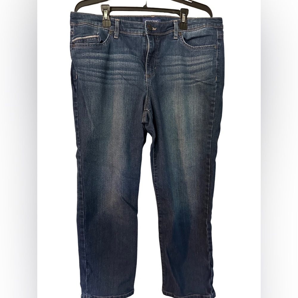 Denim capris